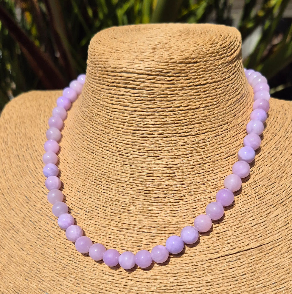 Thumbnail: Purple Angelite necklace 