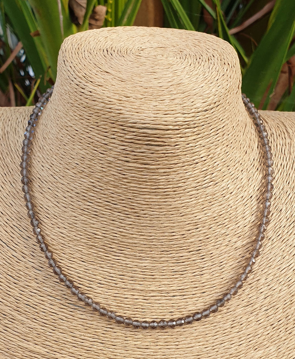 Thumbnail: Smoky Quartz necklace 