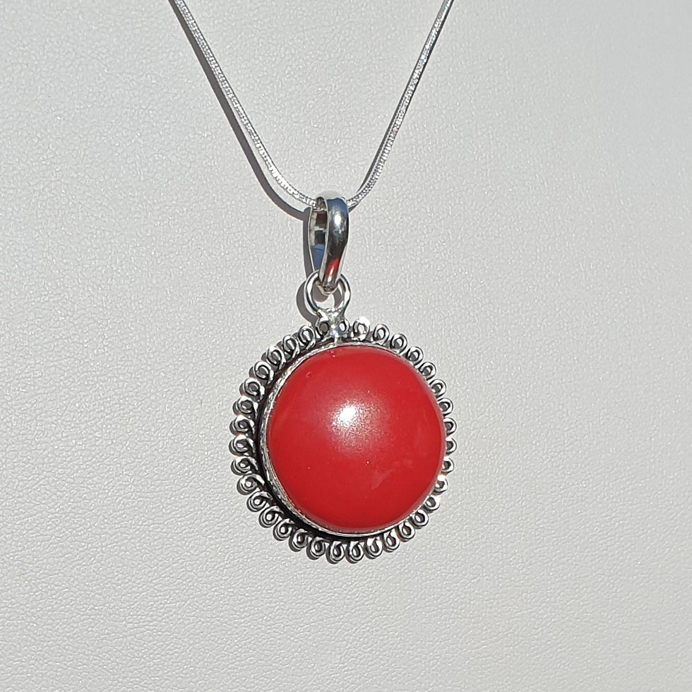 Thumbnail: Red Coral necklace 