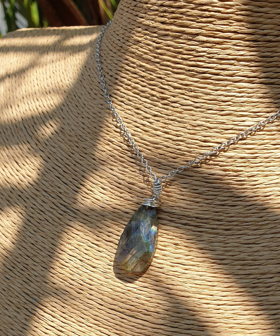 Thumbnail: Labradorite necklace 