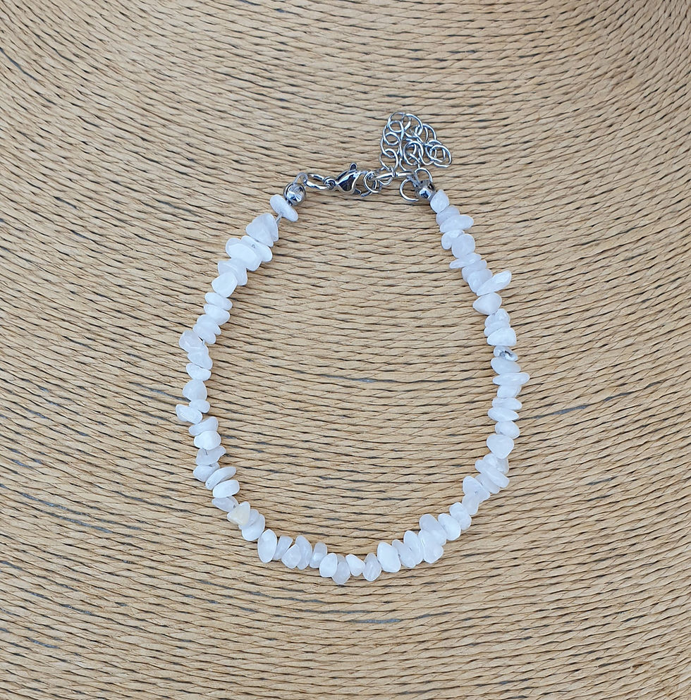 Thumbnail: White Jade Bracelet 