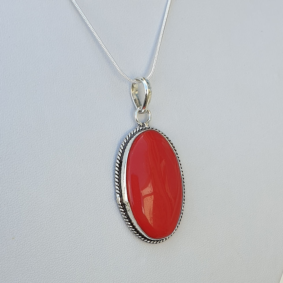 Thumbnail: Red Coral necklace 