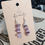 Thumbnail: Amethyst earings 