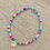 Thumbnail: Rainbow heart Anklet 