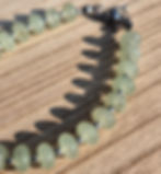Thumbnail: Prehnite Bracelet ~ SILVER
