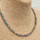 Thumbnail: Glass Crystal necklace BLACK AB