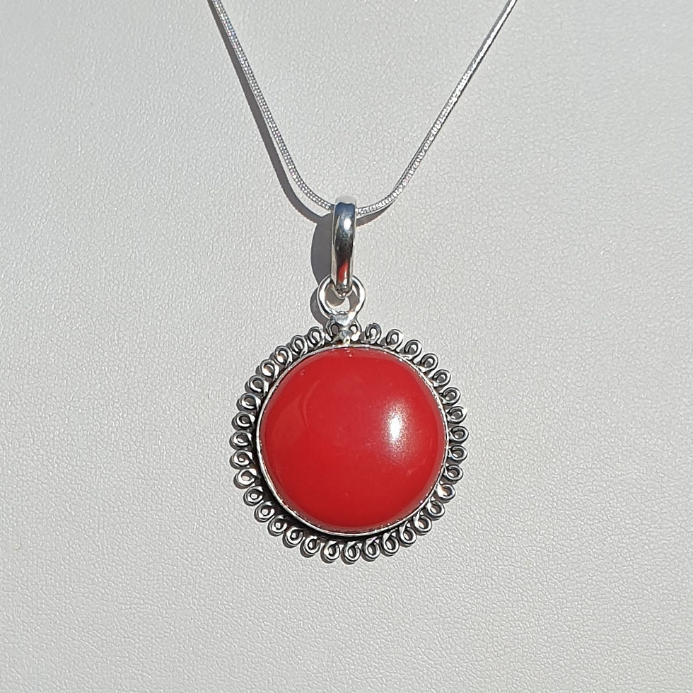 Thumbnail: Red Coral necklace 
