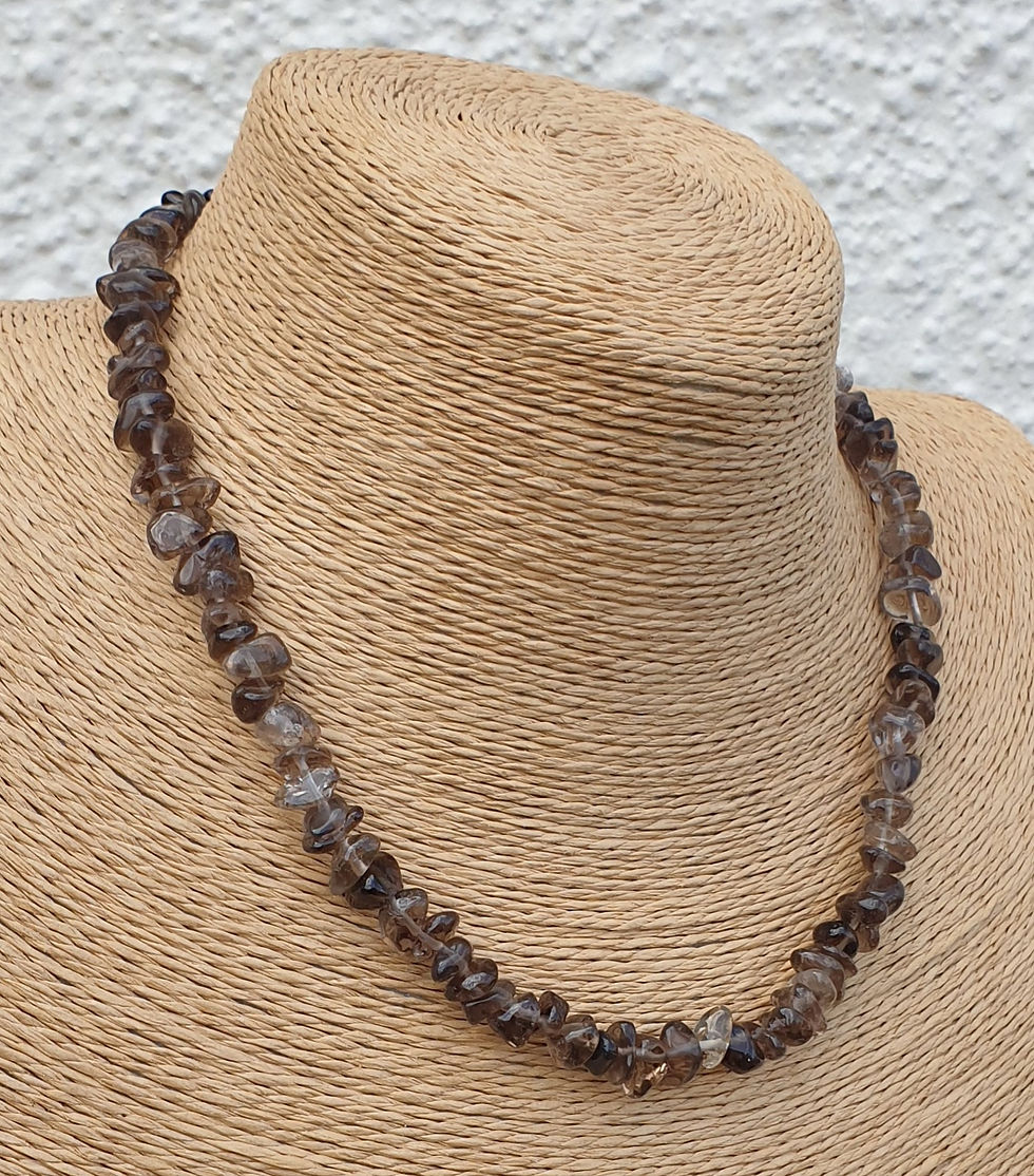 Thumbnail: Smoky Quartz necklace 