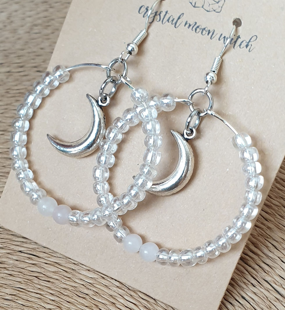 Thumbnail: Rose Quartz earings 