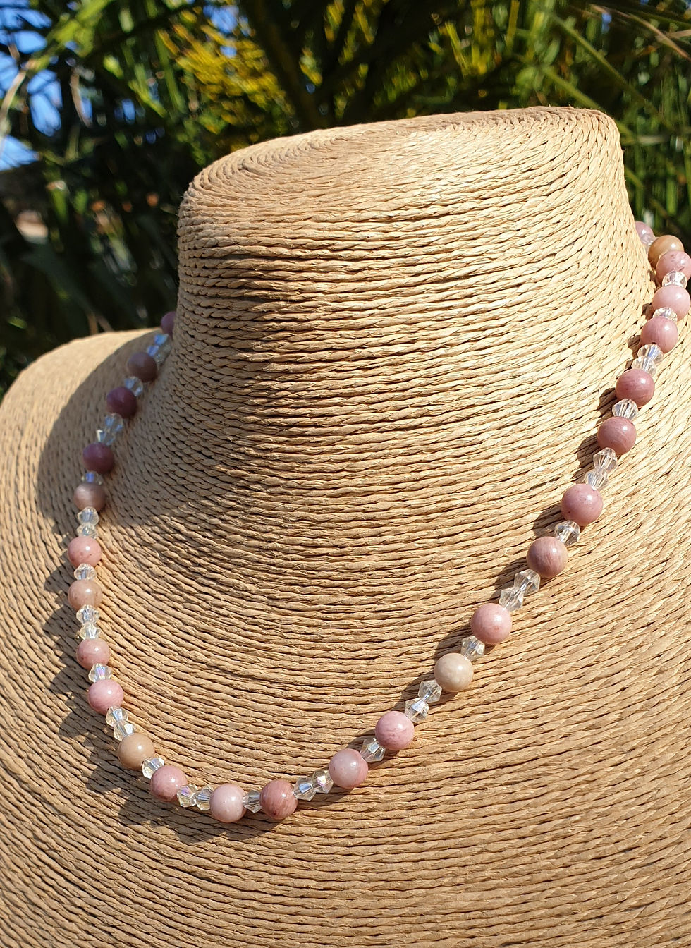 Thumbnail: Rhodochrosite Necklace 