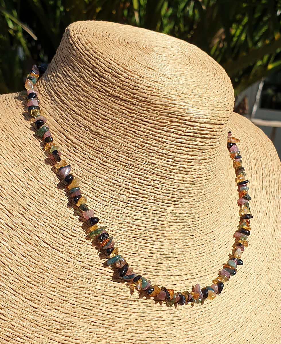 Thumbnail: Tourmaline necklace 