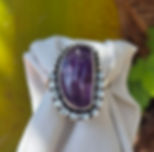 Thumbnail: Amethyst Ring Size T