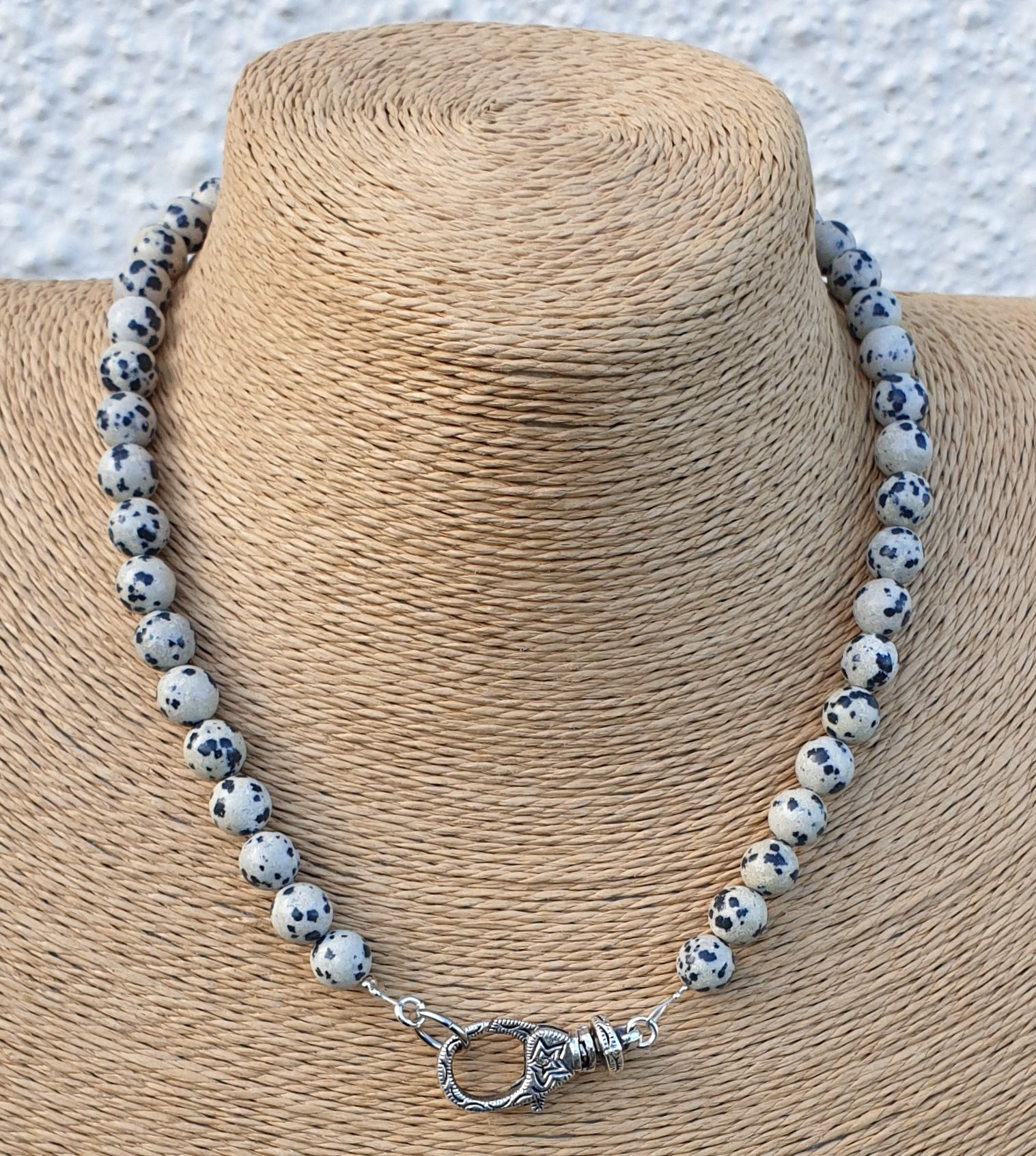 Dalmatian Jasper necklace 