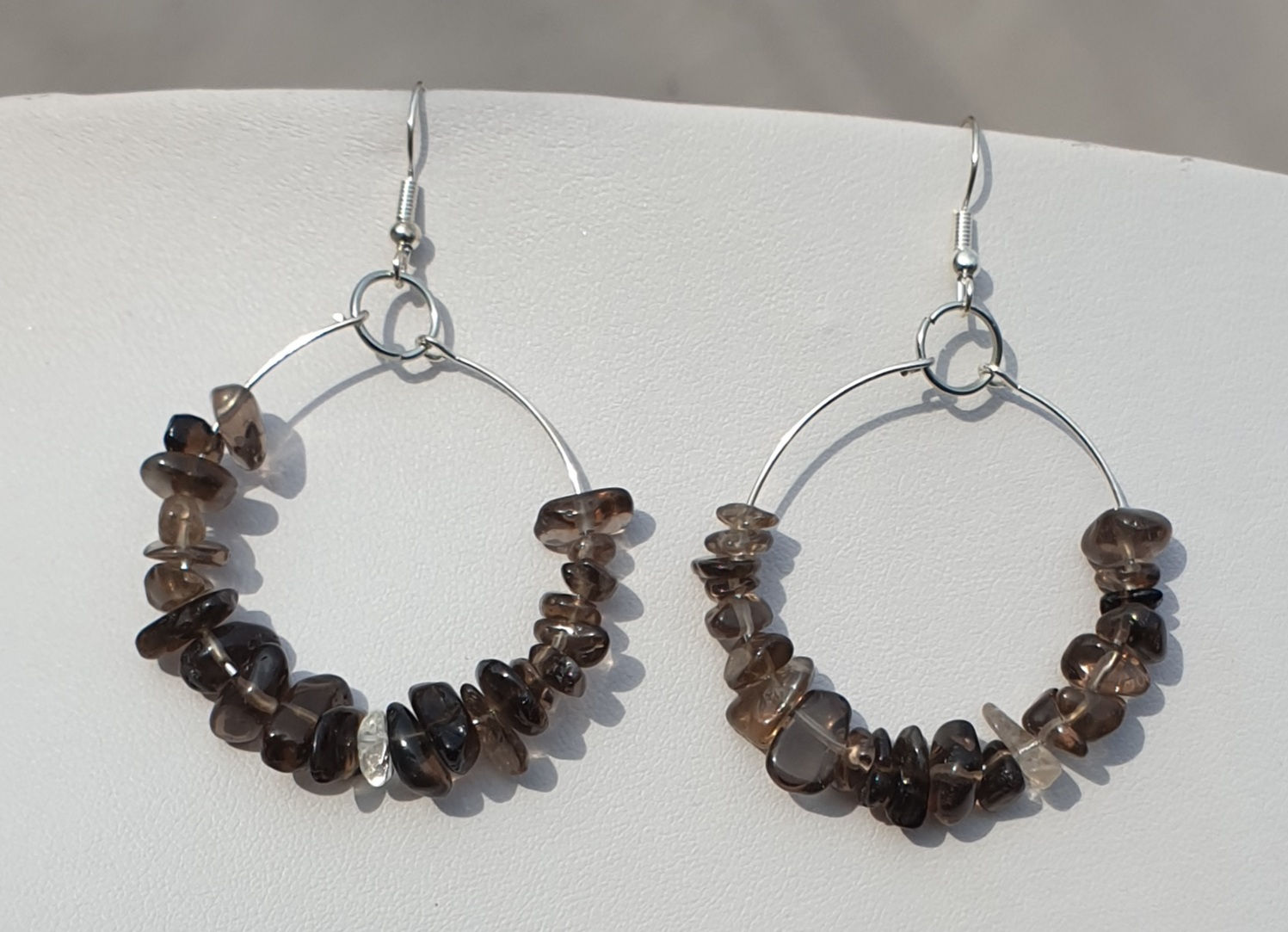 Smoky Quartz earings
