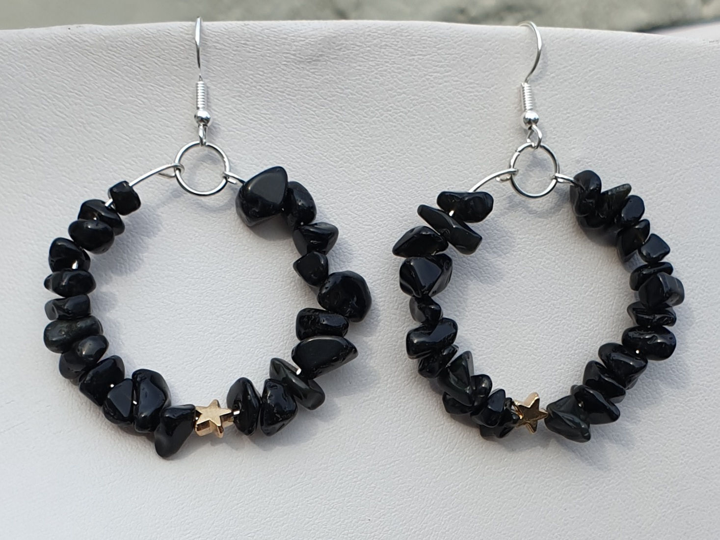 Obsidian Earrings
