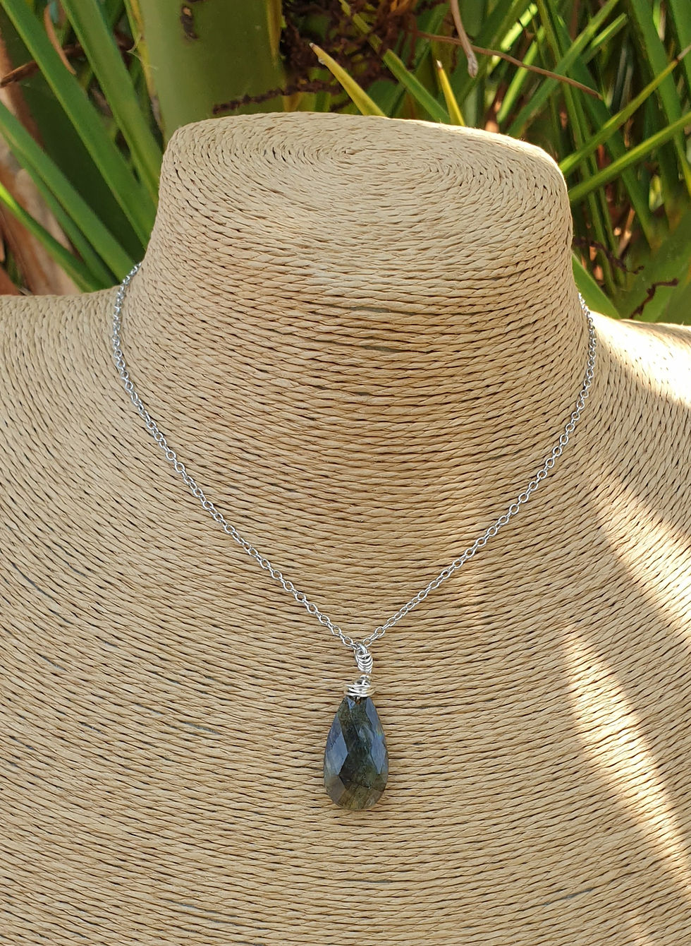 Thumbnail: Labradorite necklace 