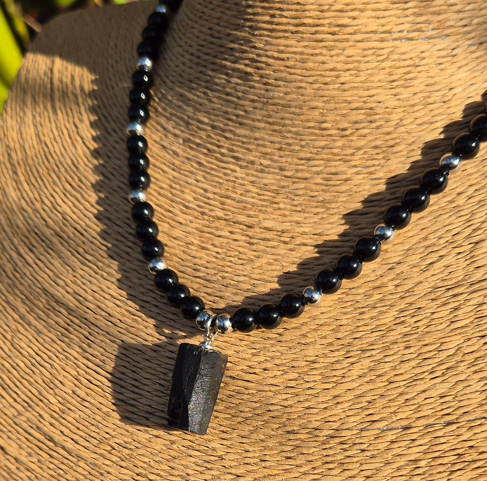 Thumbnail: Black Tourmaline Necklace 
