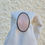 Thumbnail: Rose Quartz Ring Size Q