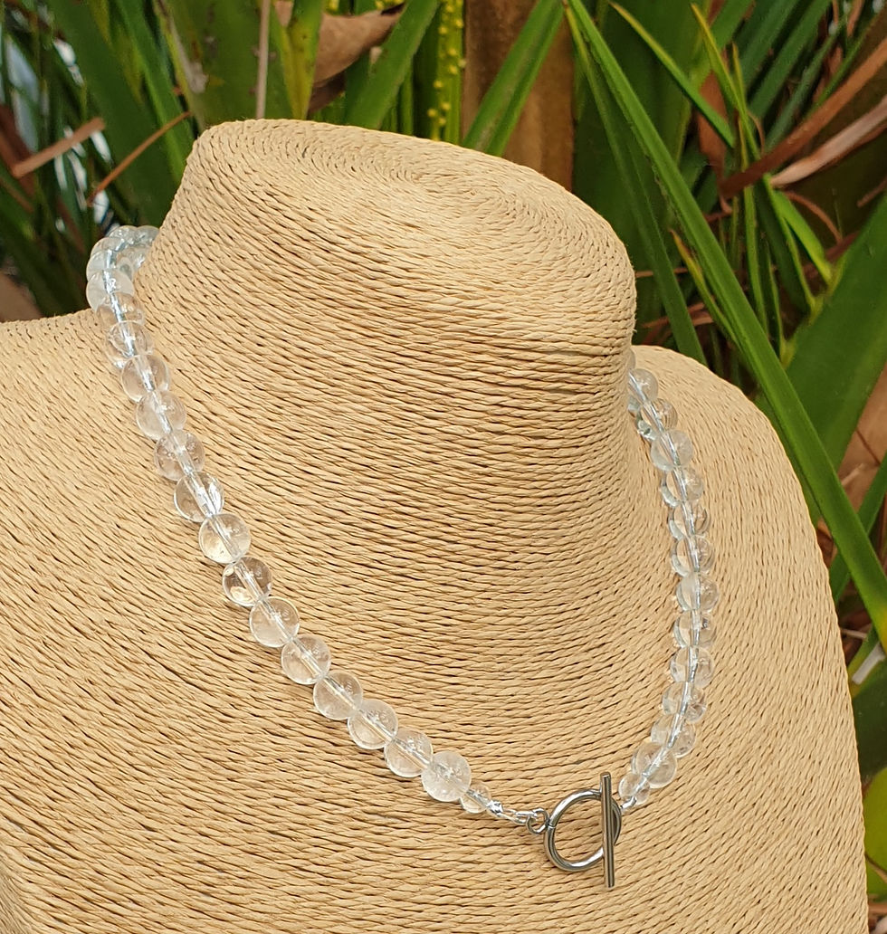 Thumbnail: Clear Quartz necklace 