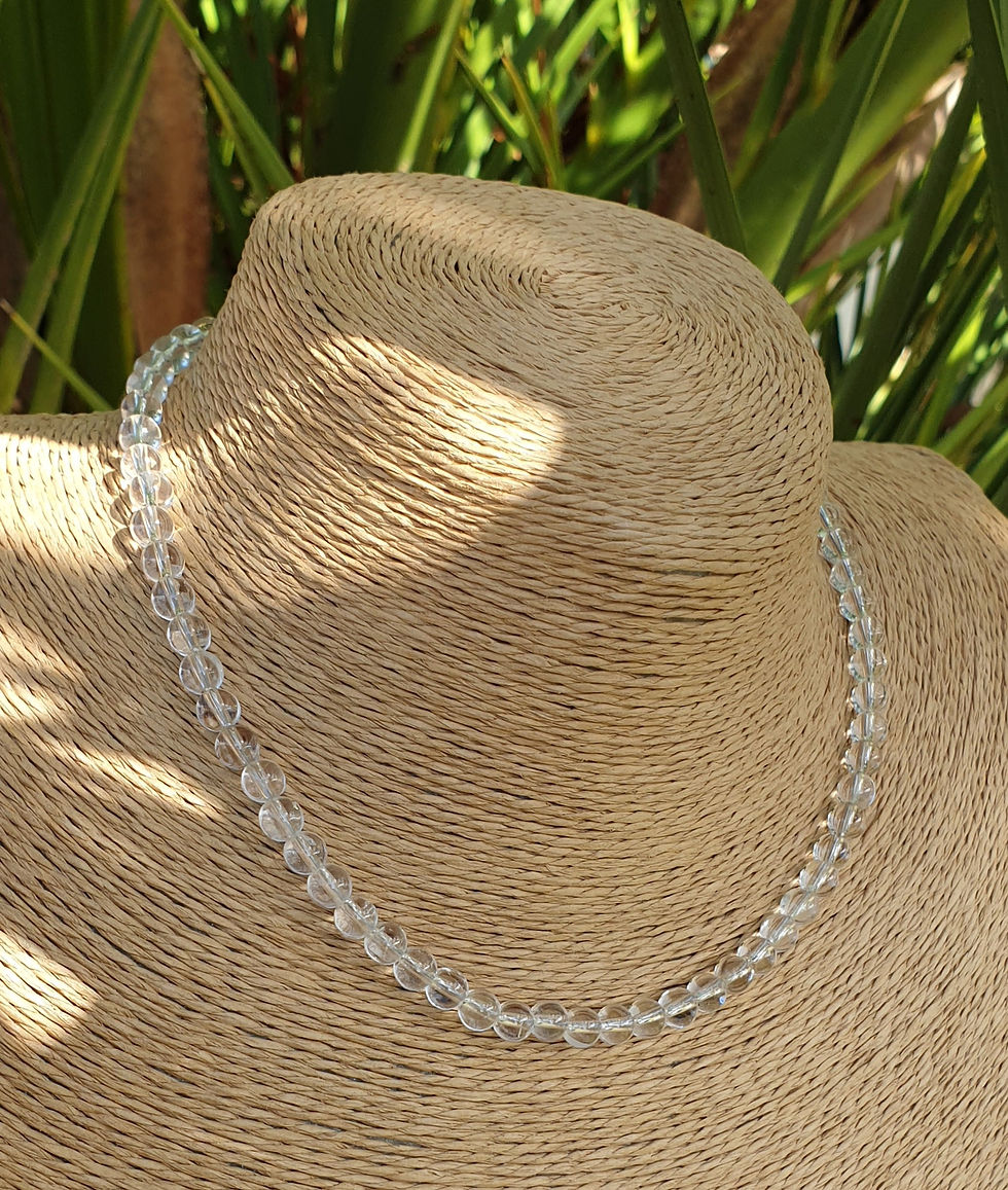 Thumbnail: Clear Quartz necklace 