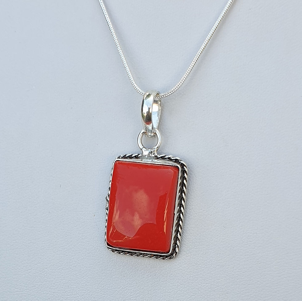 Thumbnail: Red Coral necklace 