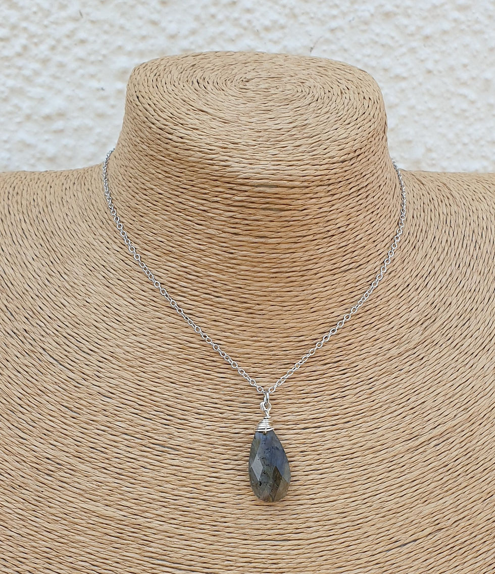Thumbnail: Labradorite necklace 