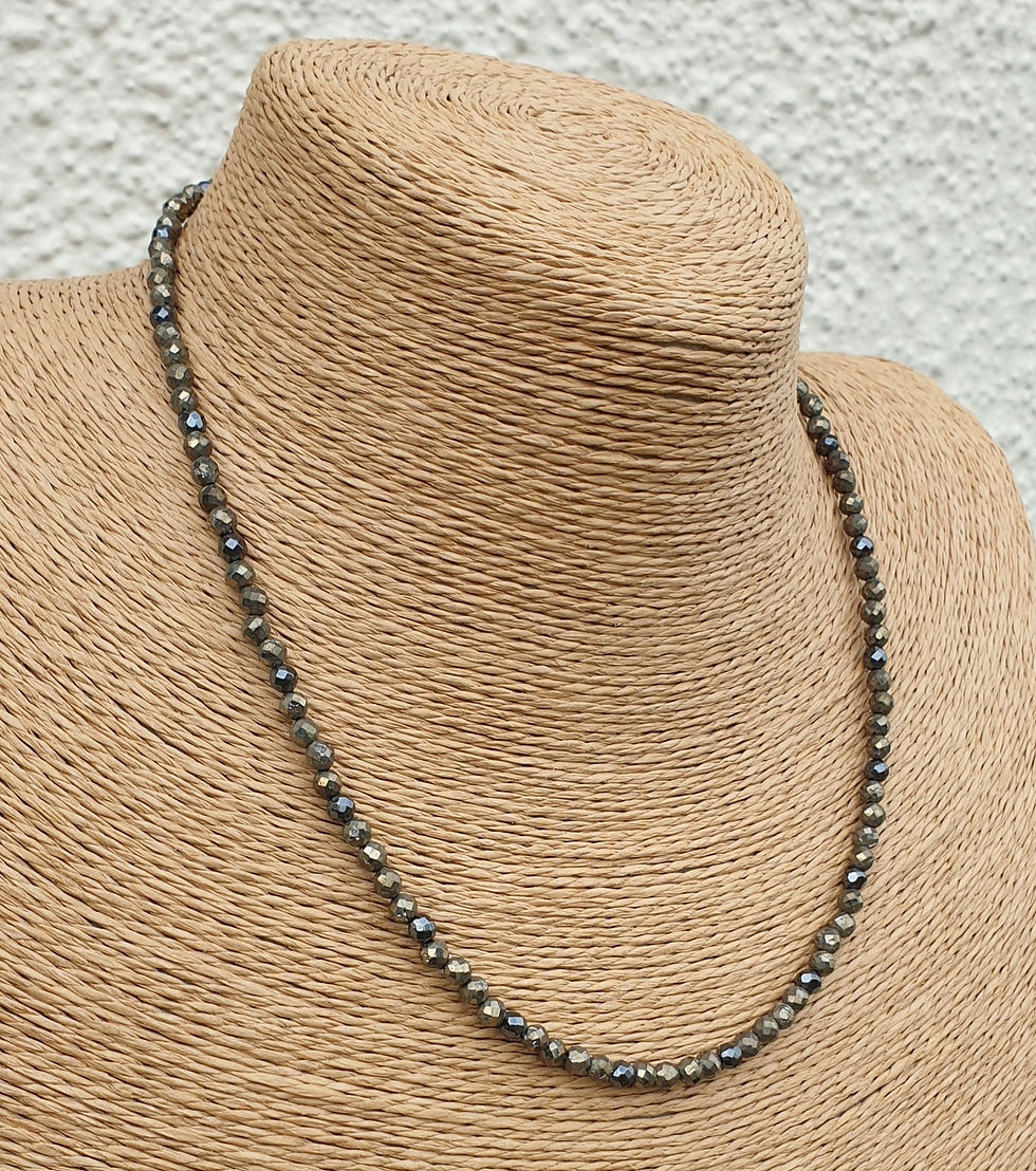 Thumbnail: Pyrite necklace 