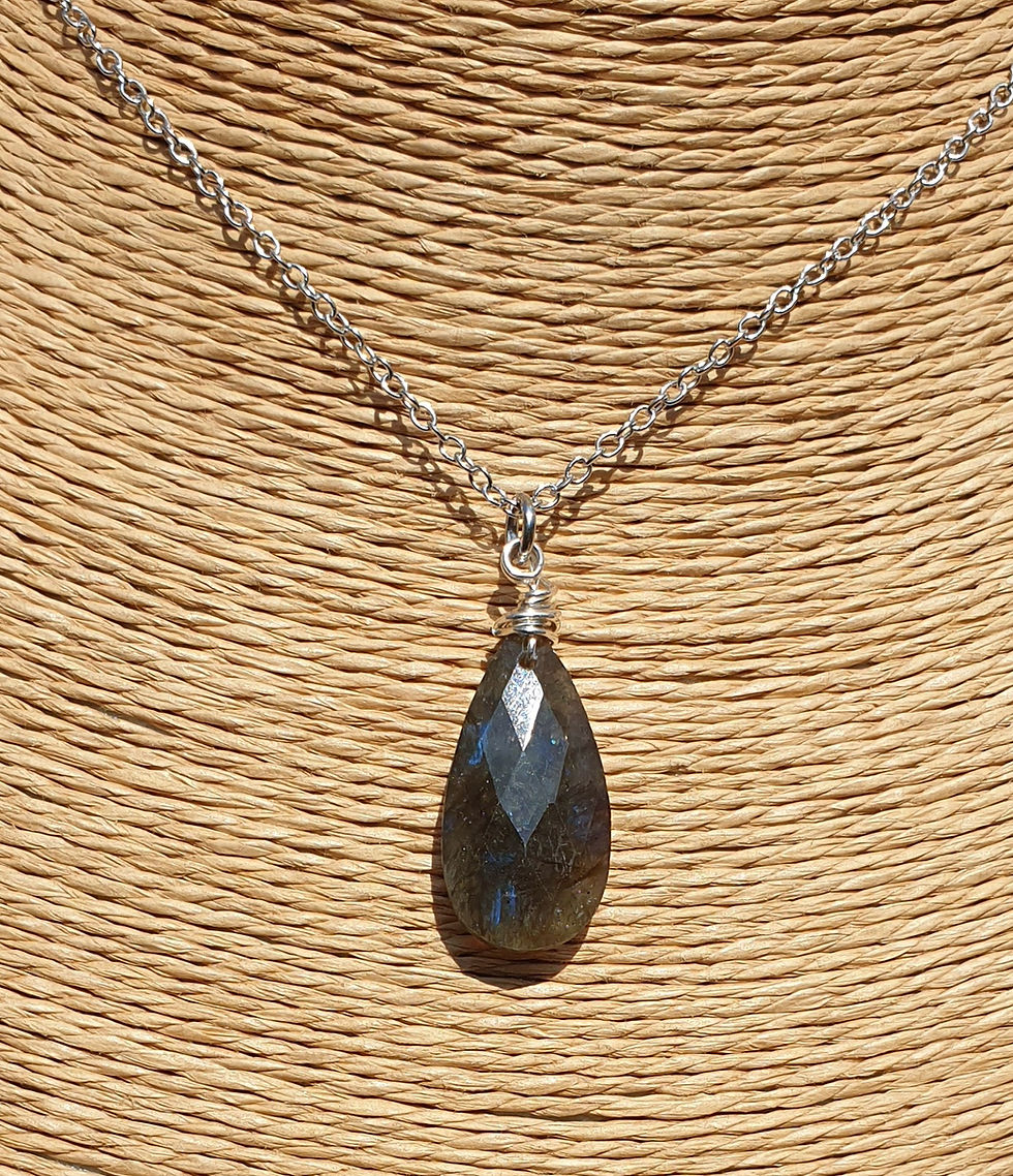 Thumbnail: Labradorite necklace 