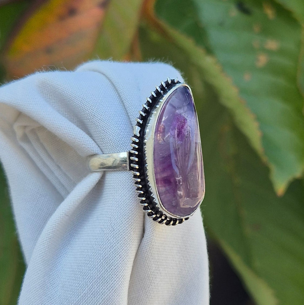 Thumbnail: Amethyst Ring Size Q