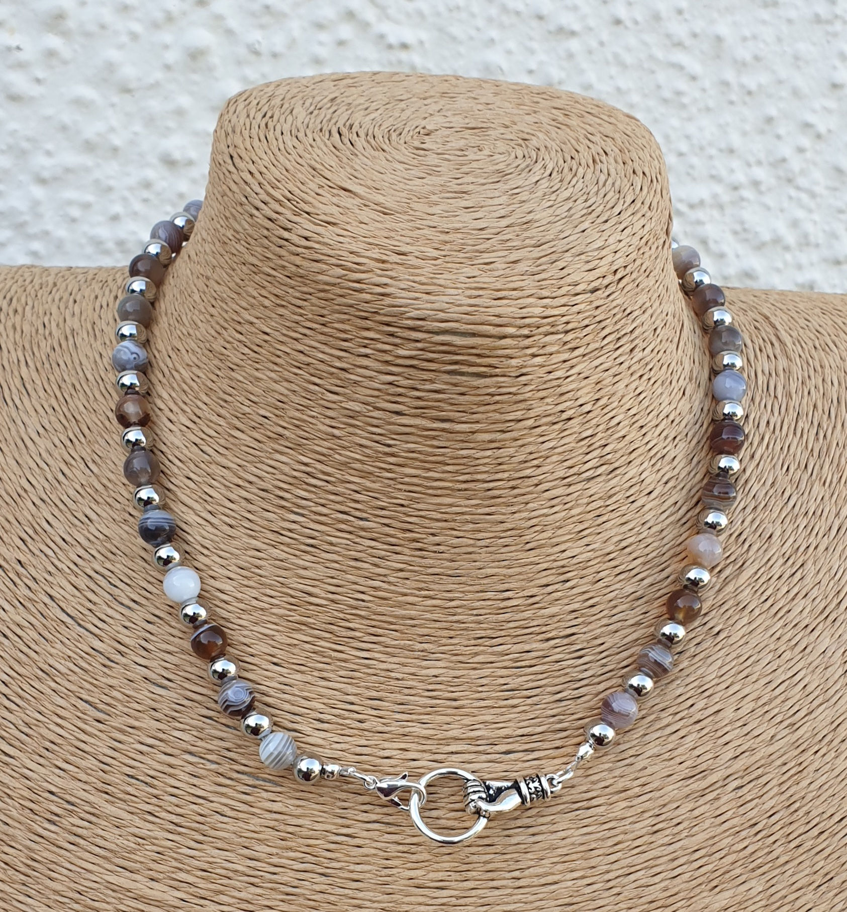 Botswana Agate necklace 