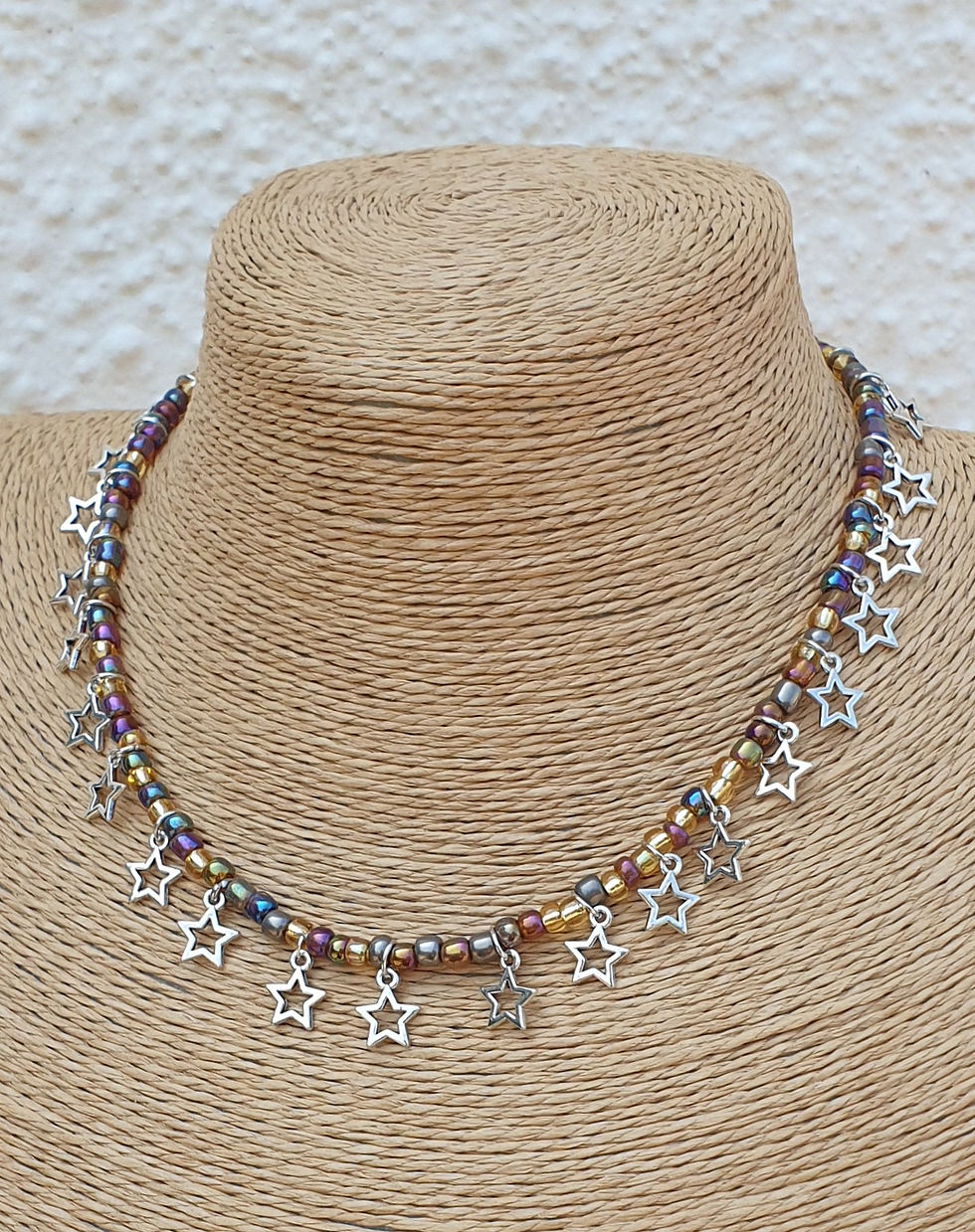Thumbnail: Star charm Necklace SILVER