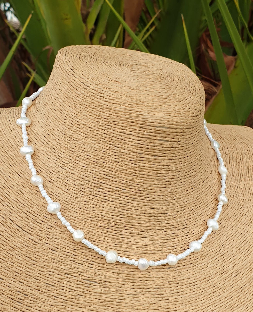 Thumbnail: Freshwater Pearl necklace 