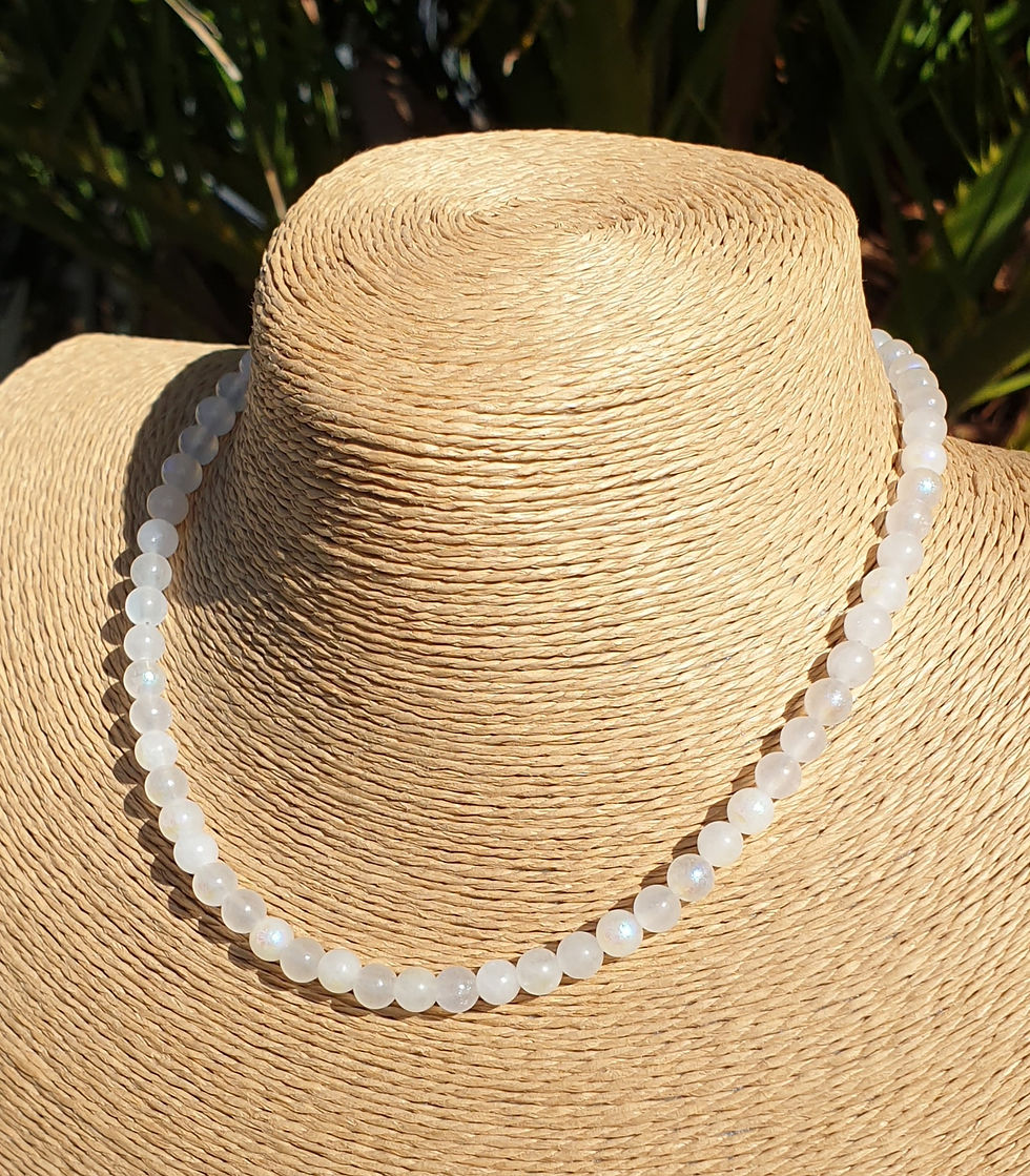 Thumbnail: Moonstone necklace 