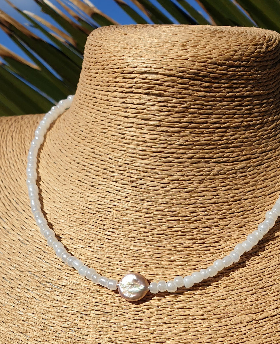 Thumbnail: Freshwater Pearl necklace 