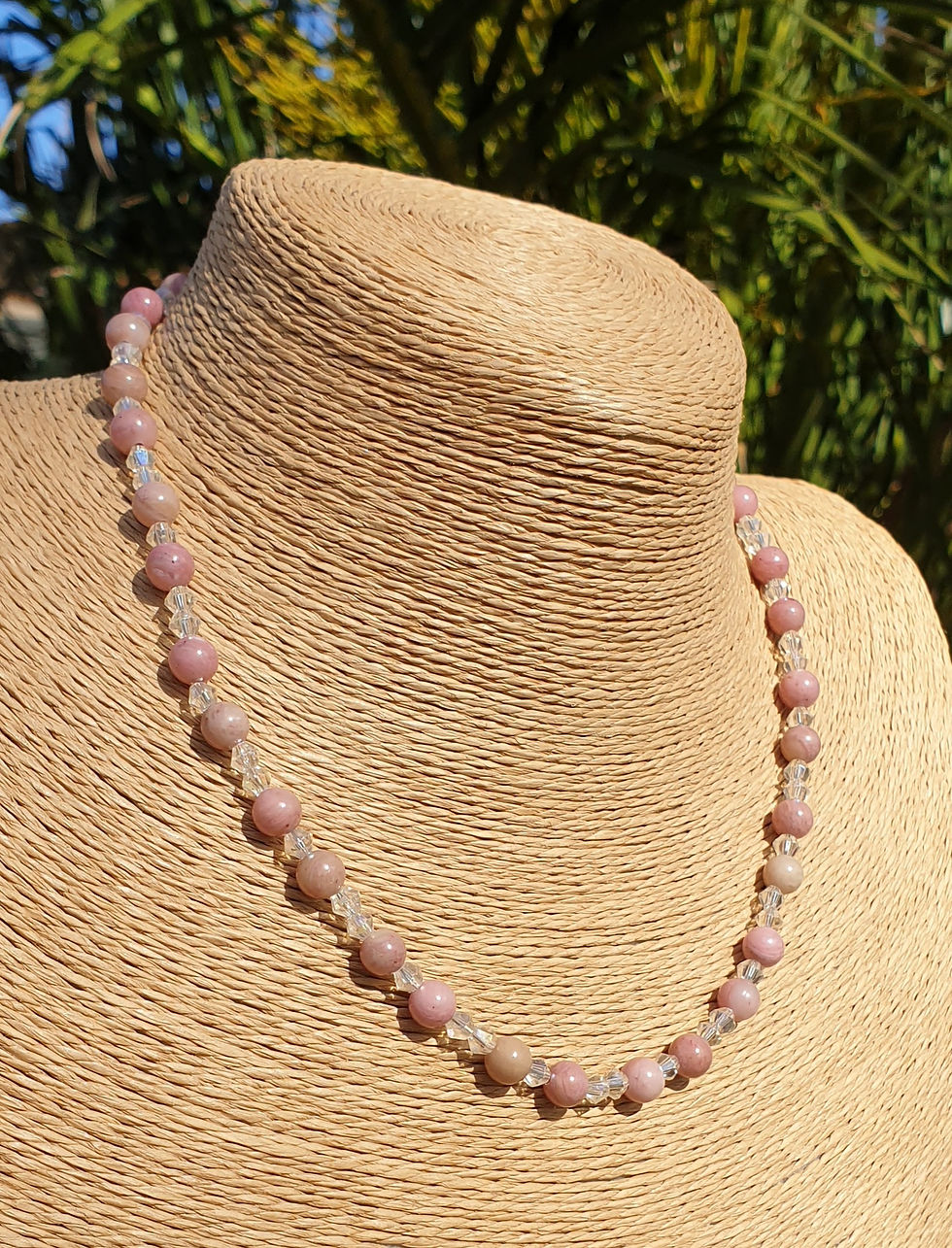 Thumbnail: Rhodochrosite Necklace 