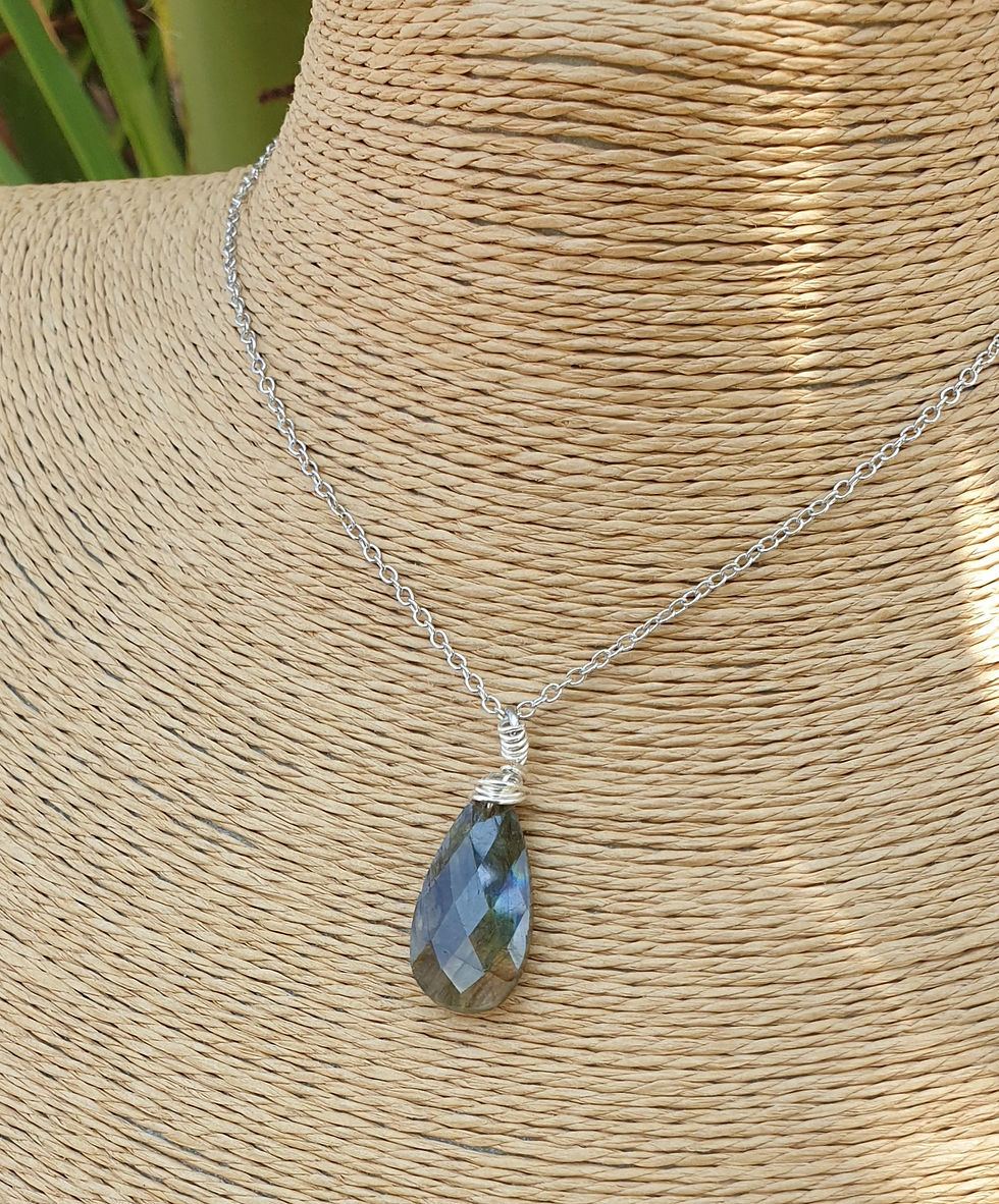 Thumbnail: Labradorite necklace 