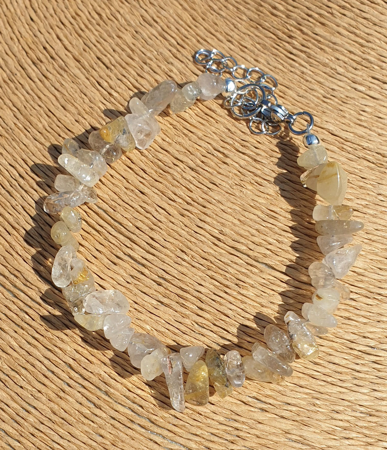 Rutilated Quartz Bracelet 