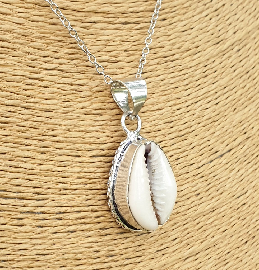 Thumbnail: Cowrie shell necklace 
