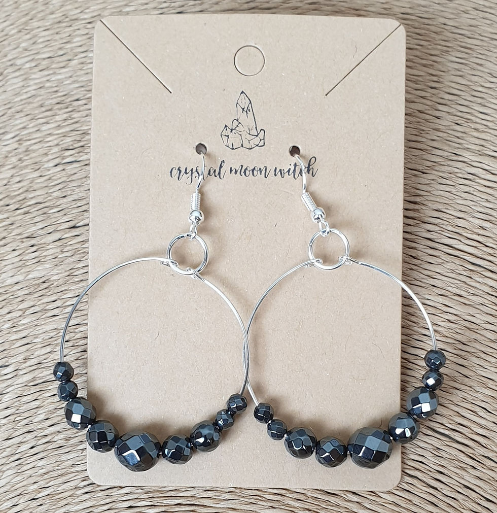 Thumbnail: Hematite earings 