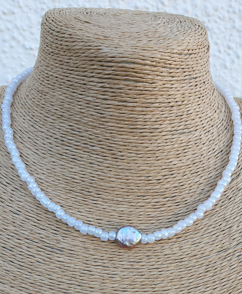 Thumbnail: Freshwater Pearl necklace 