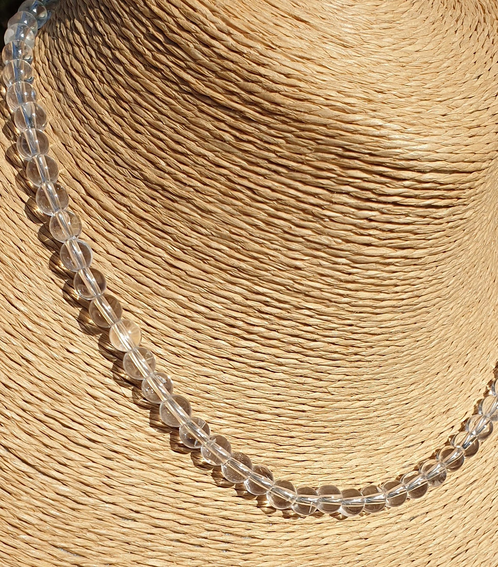 Thumbnail: Clear Quartz necklace 