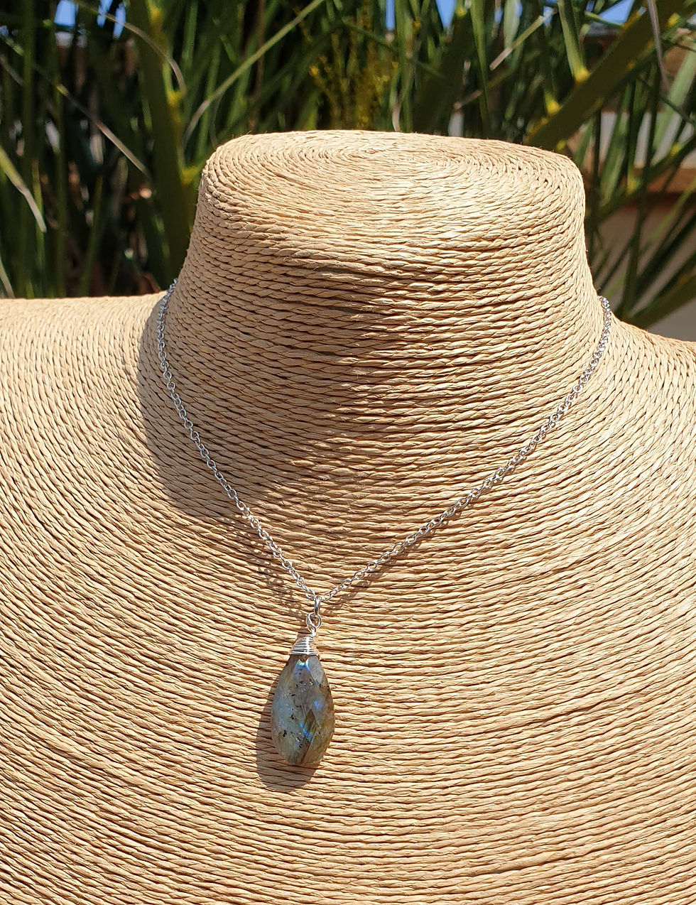 Thumbnail: Labradorite necklace 
