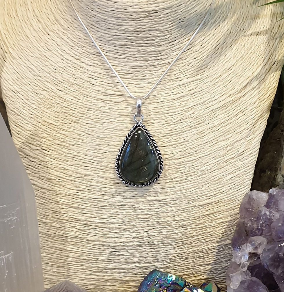 Thumbnail: Labradorite necklace 