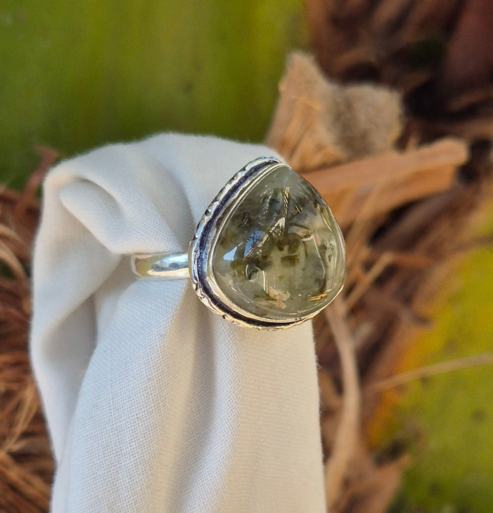 Thumbnail: Prehnite Ring Size Y