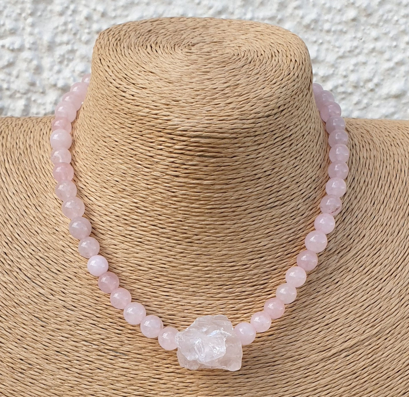 Rose Quartz necklace 