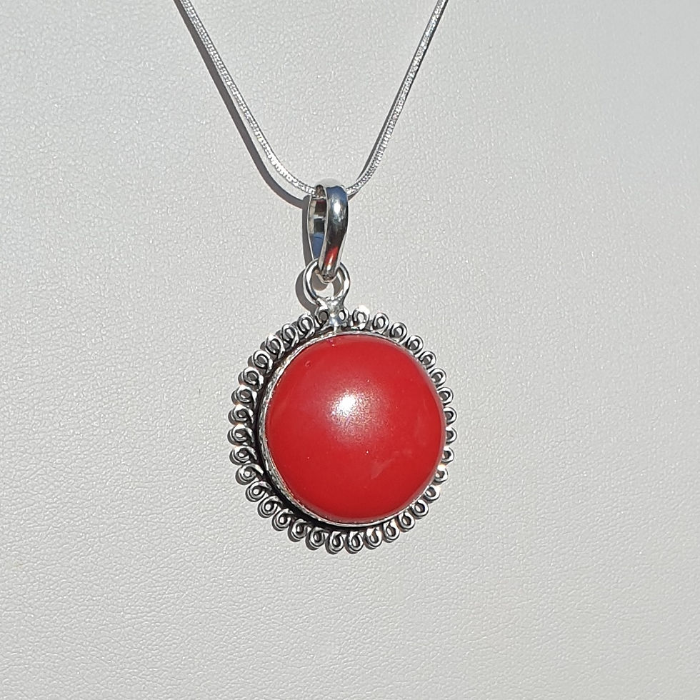 Thumbnail: Red Coral necklace 