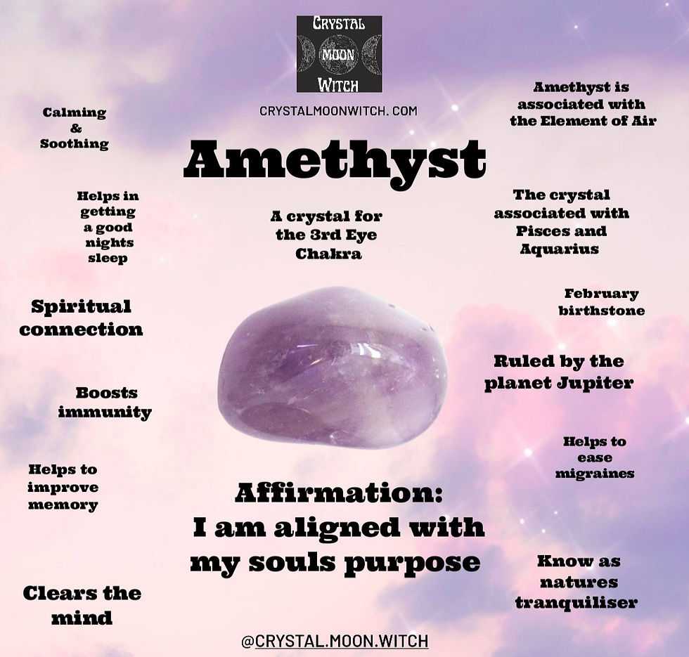 Thumbnail: Amethyst necklace 