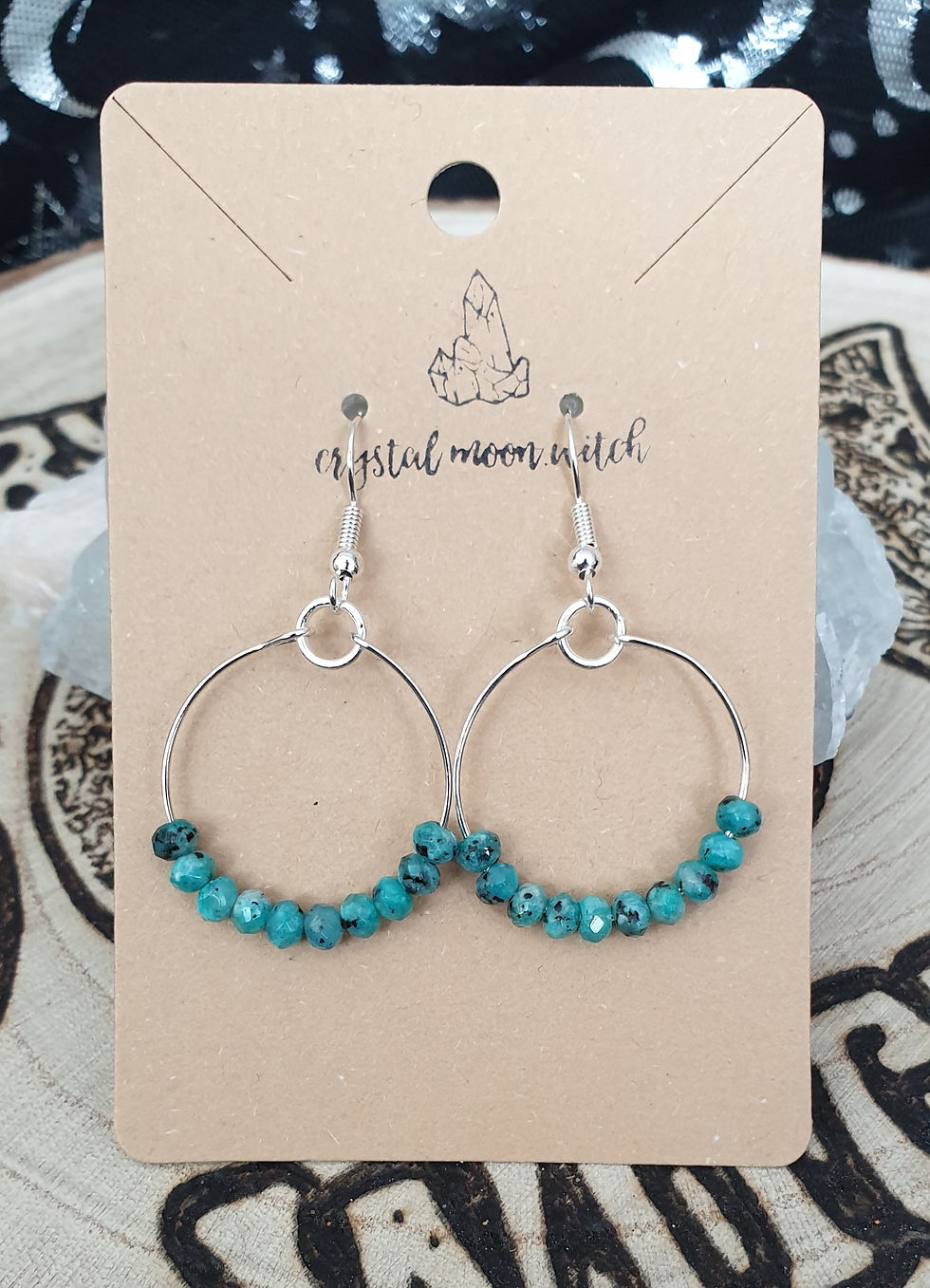 Thumbnail: Blue Ocean Jasper earings