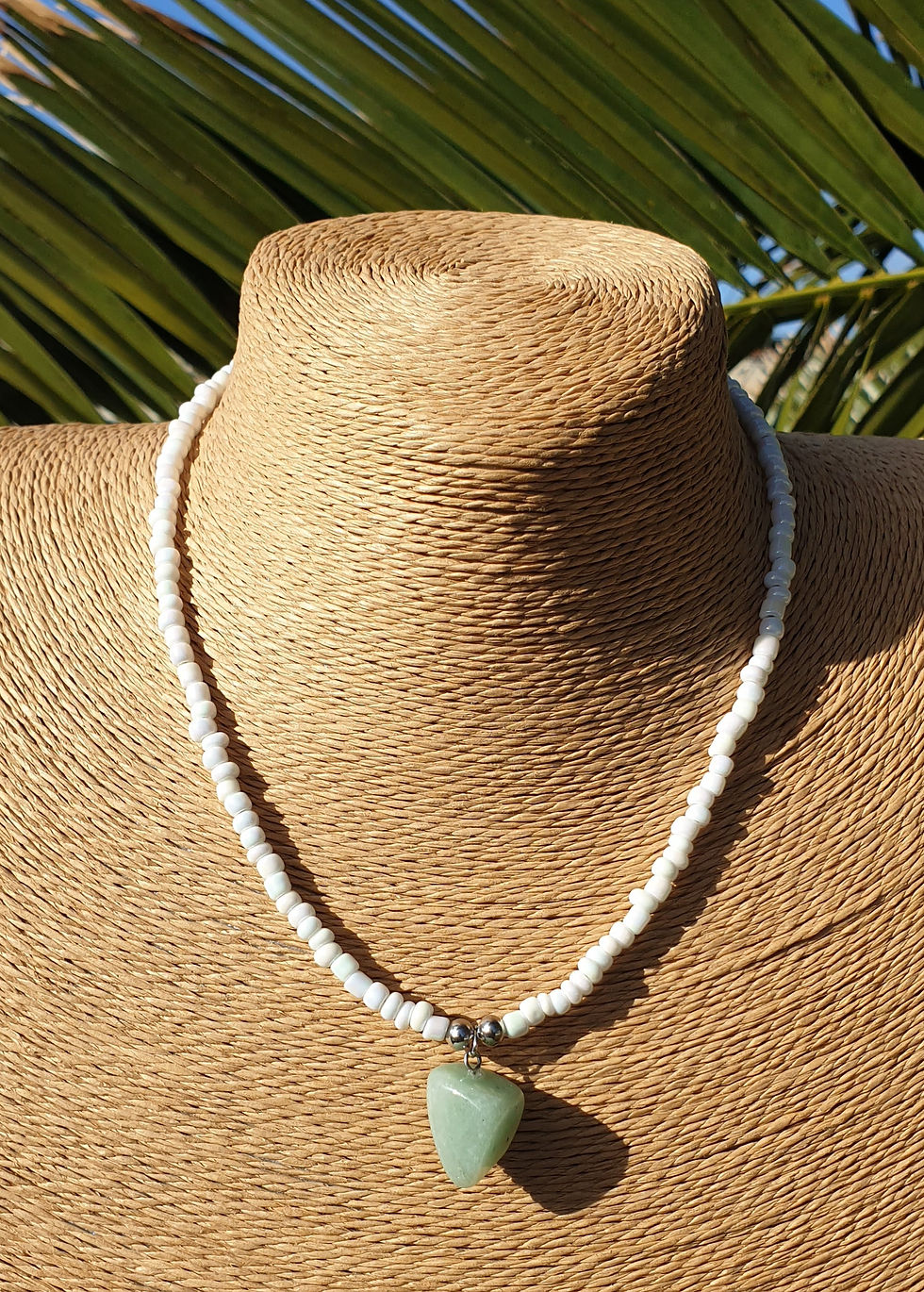 Thumbnail: Green Aventurine necklace 