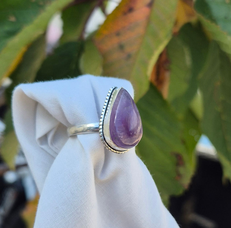 Thumbnail: Amethyst Ring Size U